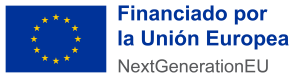Logotipo en español de la financiación de la Unión Europea - Fondos Next Generation